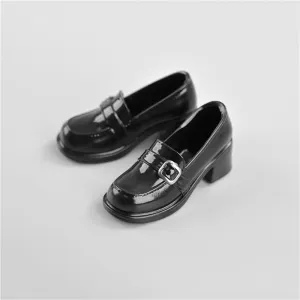 1/6 Scale Female Soldier Model Figure Doll Shoes Round Toe Flat Work Shoes for 12 Inch Movable Doll Action Figure Accessories Doll