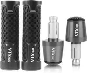 22mm Motorcycle Hand Grips Handle Bar Handlebar Grip Ends Plug for H&ONDA VTX1300 VTX 1300 C/Retro/CX/Fury 2003-2019 2020 2021