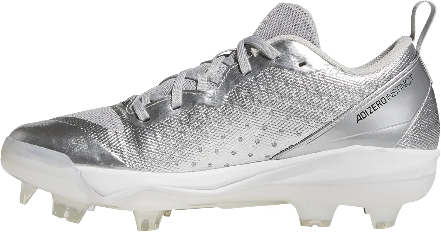adidas Women's Adizero Instinct Silver Speed Softball Sneaker