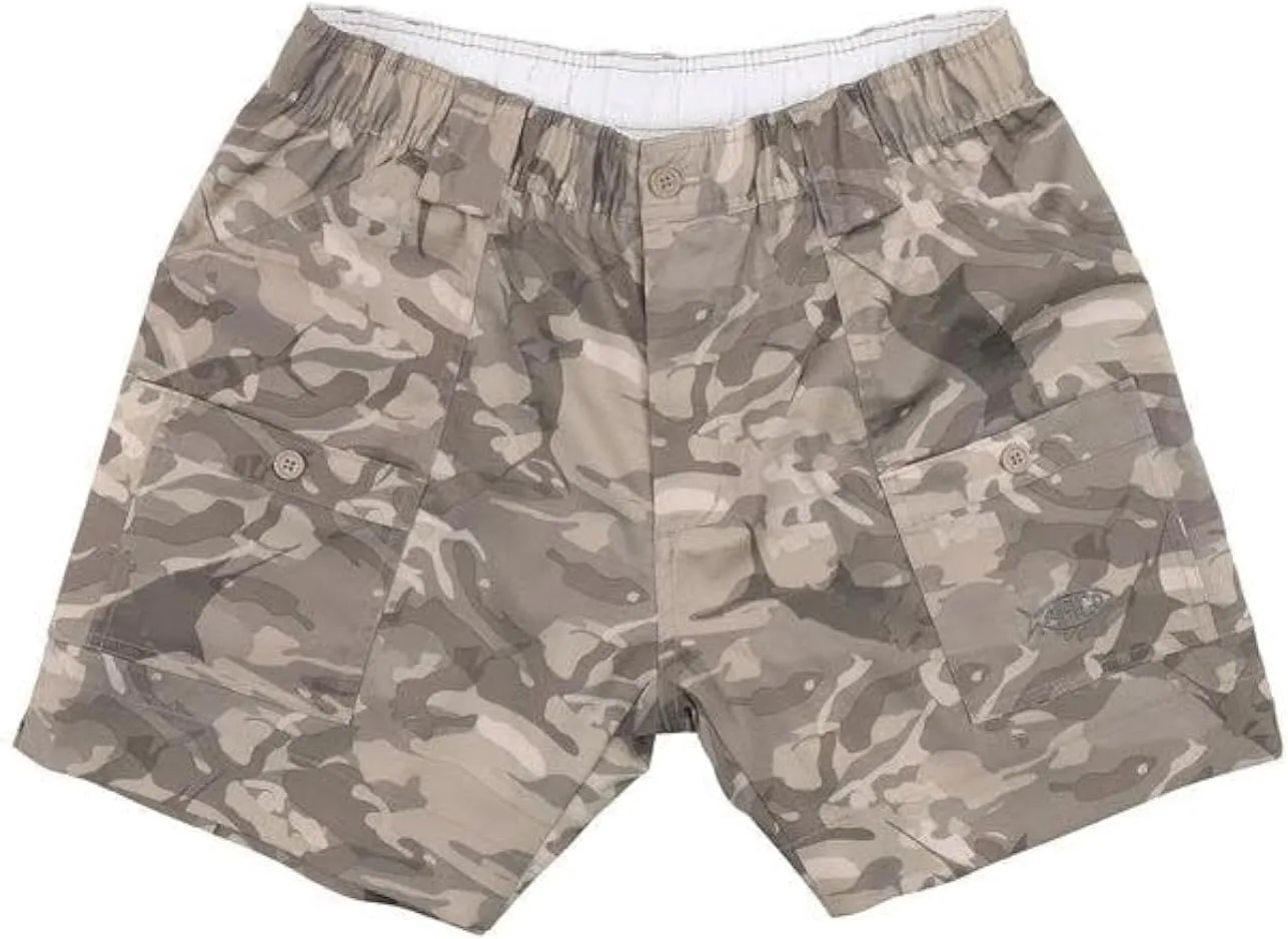 AFTCO Camo Original Fishing Shorts Long