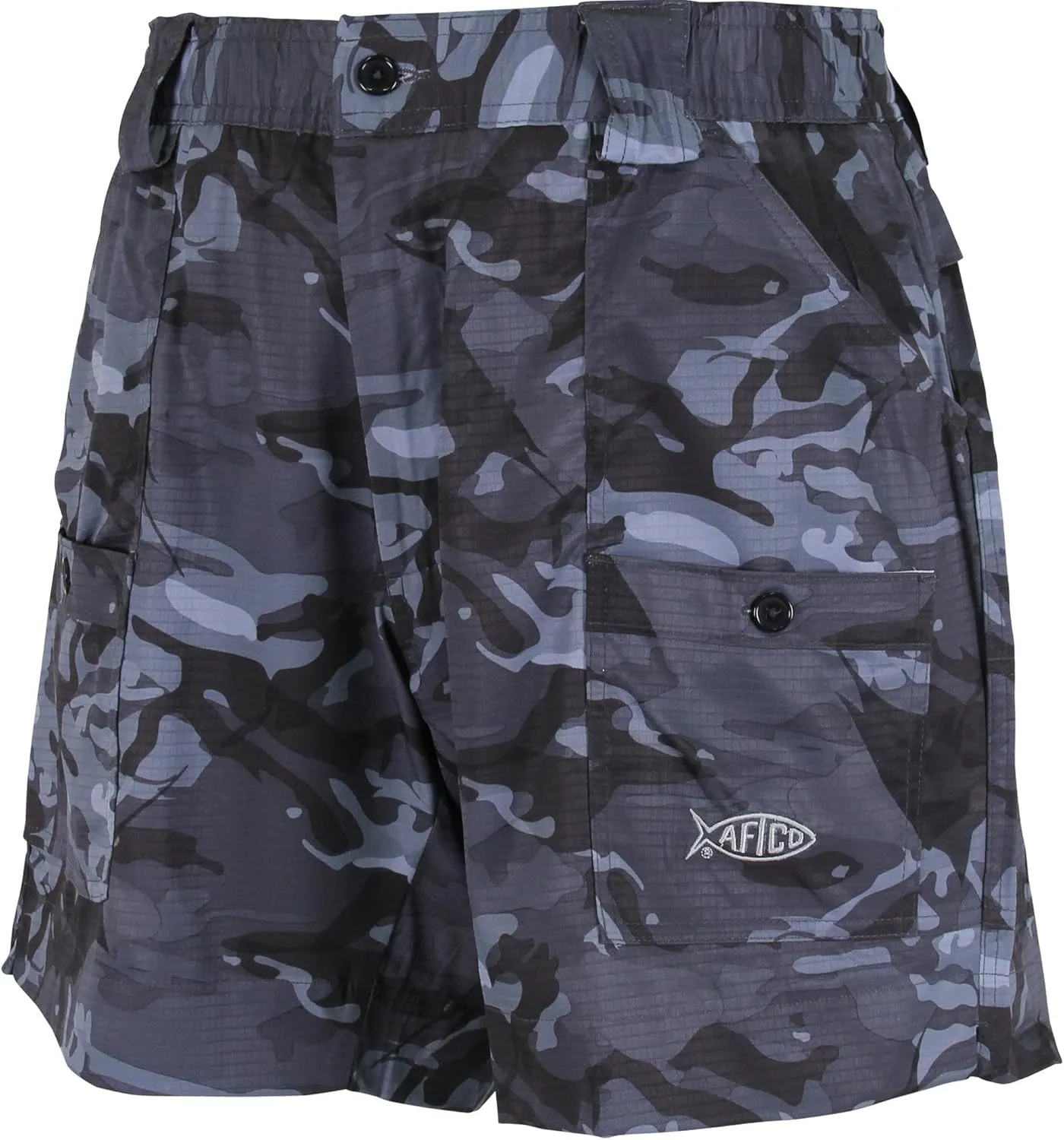 AFTCO Camo Original Fishing Shorts Long