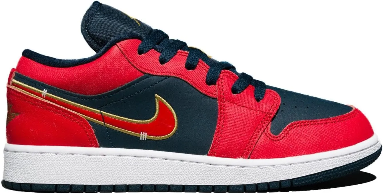 AIR JORDAN 1 x Low SE GS Sport Red FQ7380-400 Size
