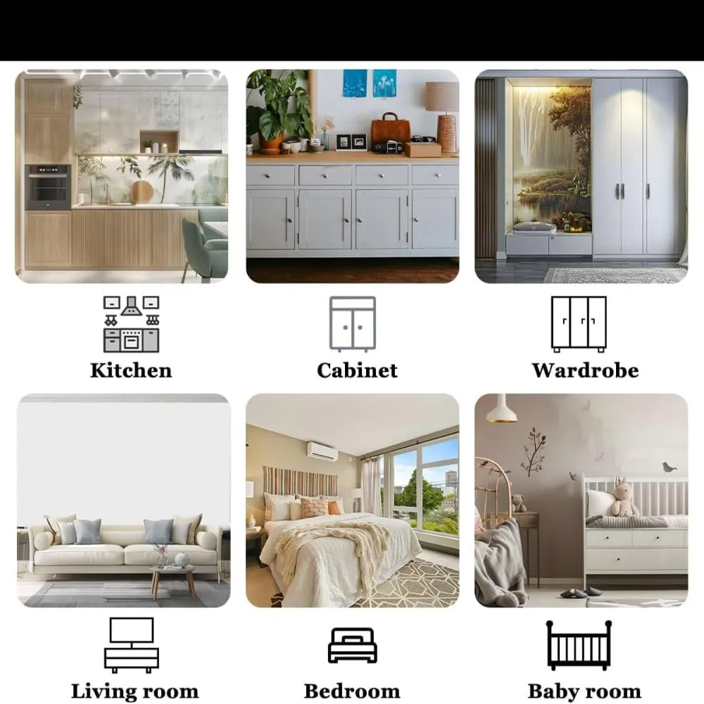 Alpine Caves Living Room Bedroom Removable Peel and Stick Wall Stickers, Natural Landscape Removable 3D Wallpapers,for Office Home Decor,Self Adhesive-144 W x 100" H