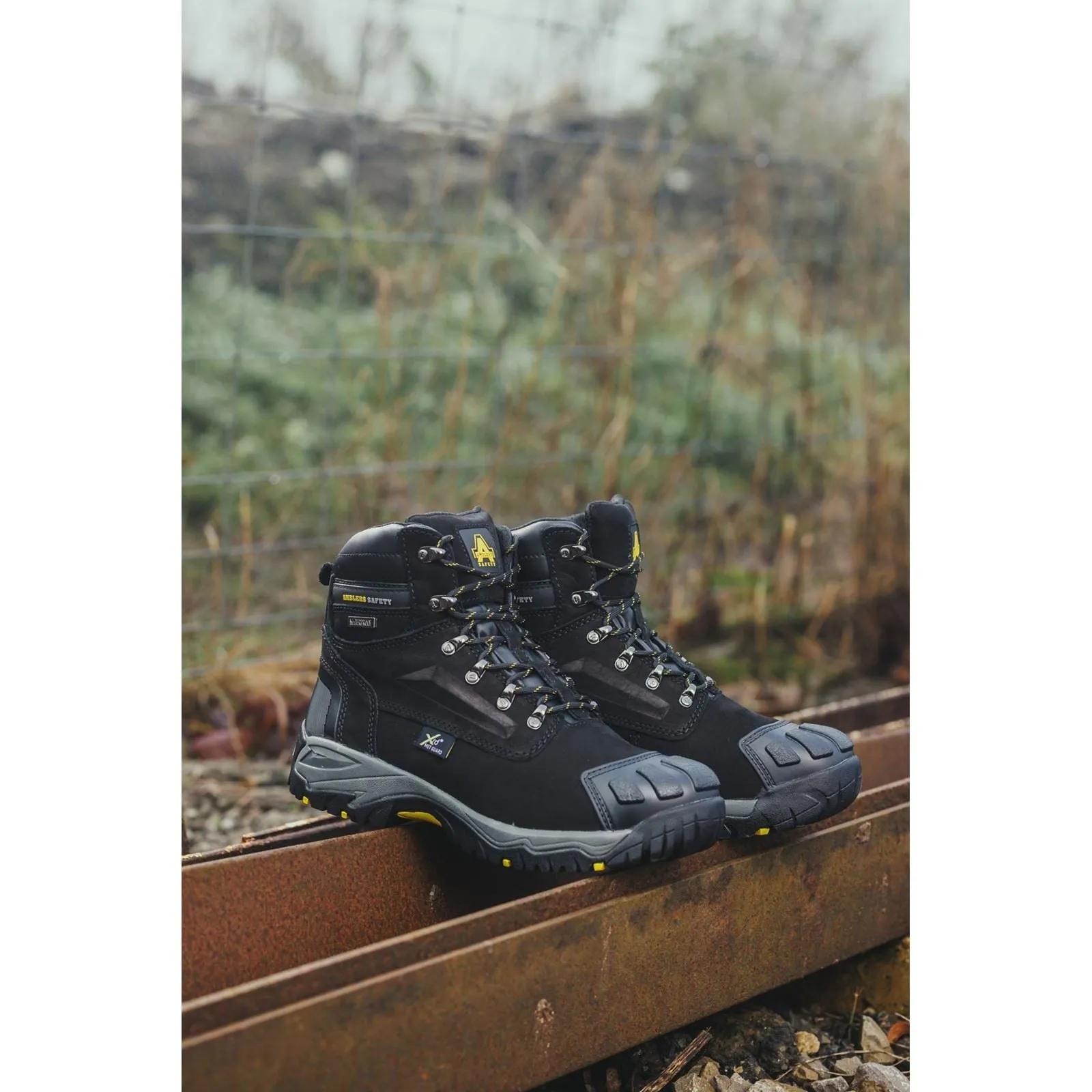 Amblers Safety Men's FS987 Safety Boot in Black