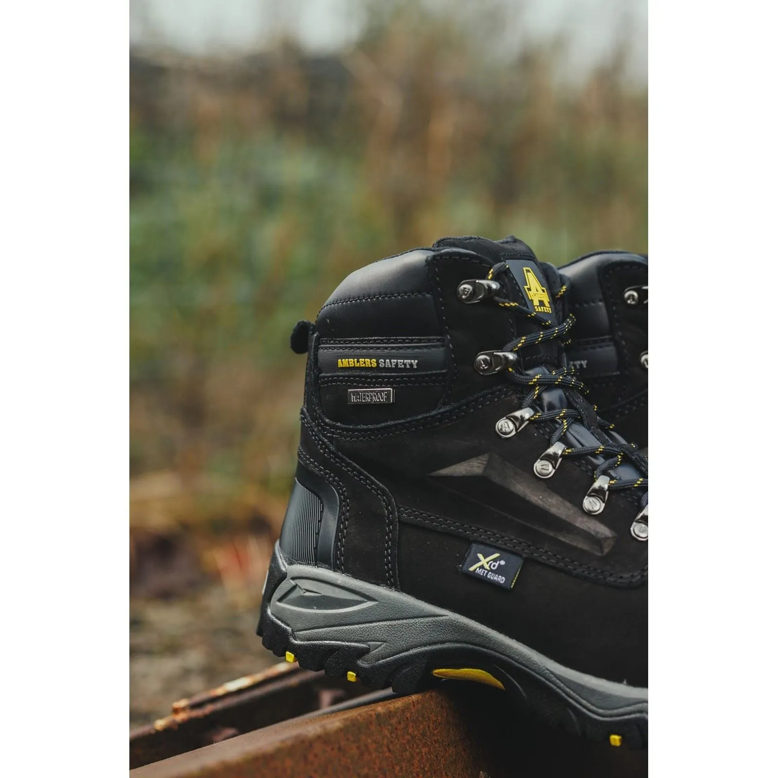 Amblers Safety Men's FS987 Safety Boot in Black