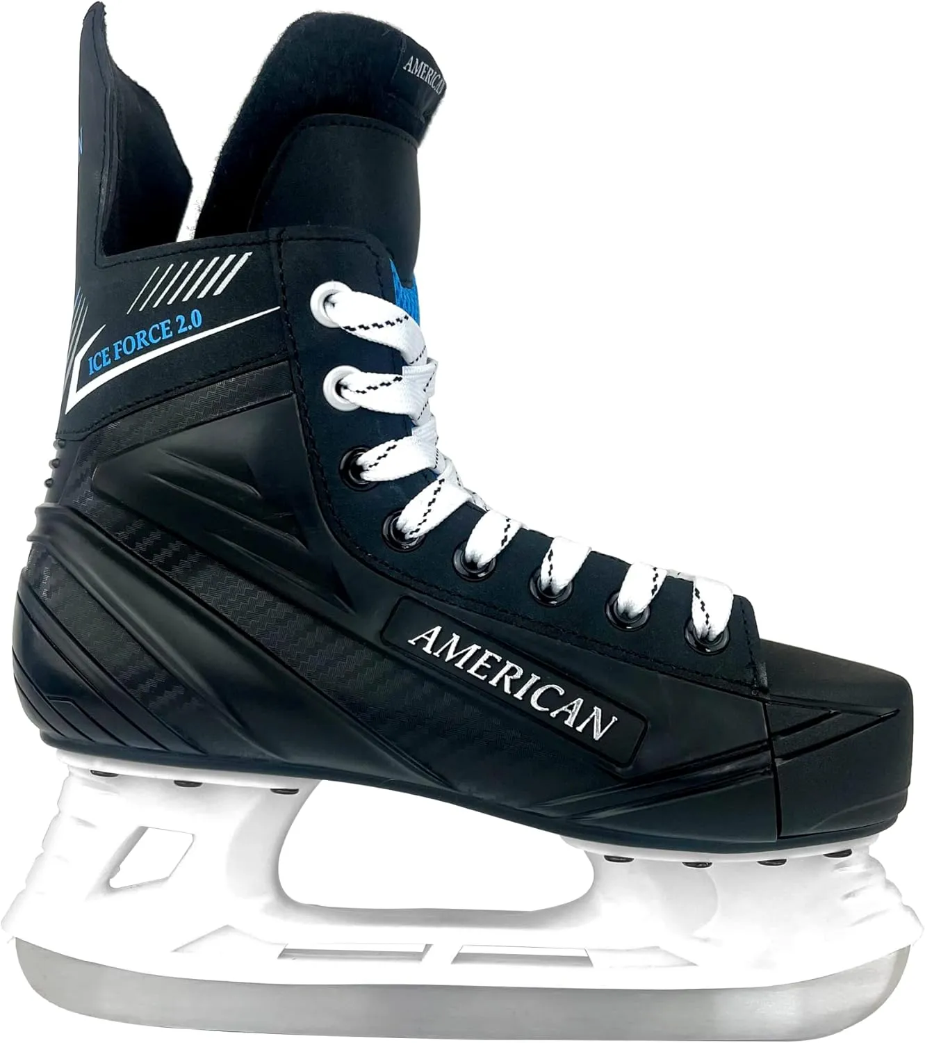 American Athletic Shoe Boy's Ice Force Hockey Skates