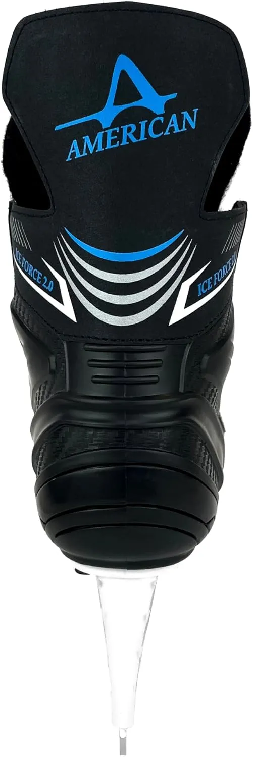 American Athletic Shoe Boy's Ice Force Hockey Skates