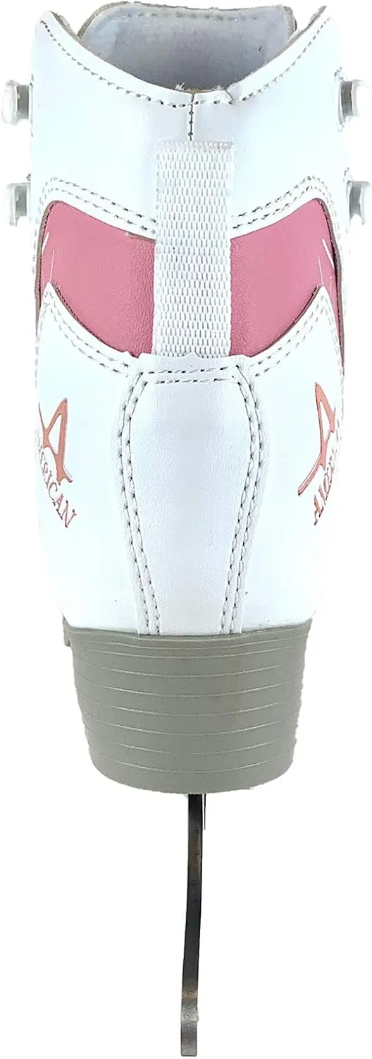 American Athletic Shoe Girl's Soft Boot Ice Skates