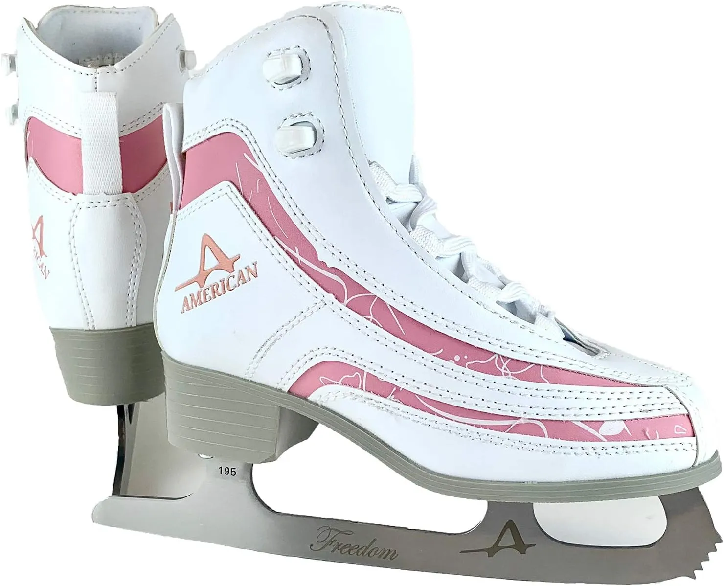 American Athletic Shoe Girl's Soft Boot Ice Skates
