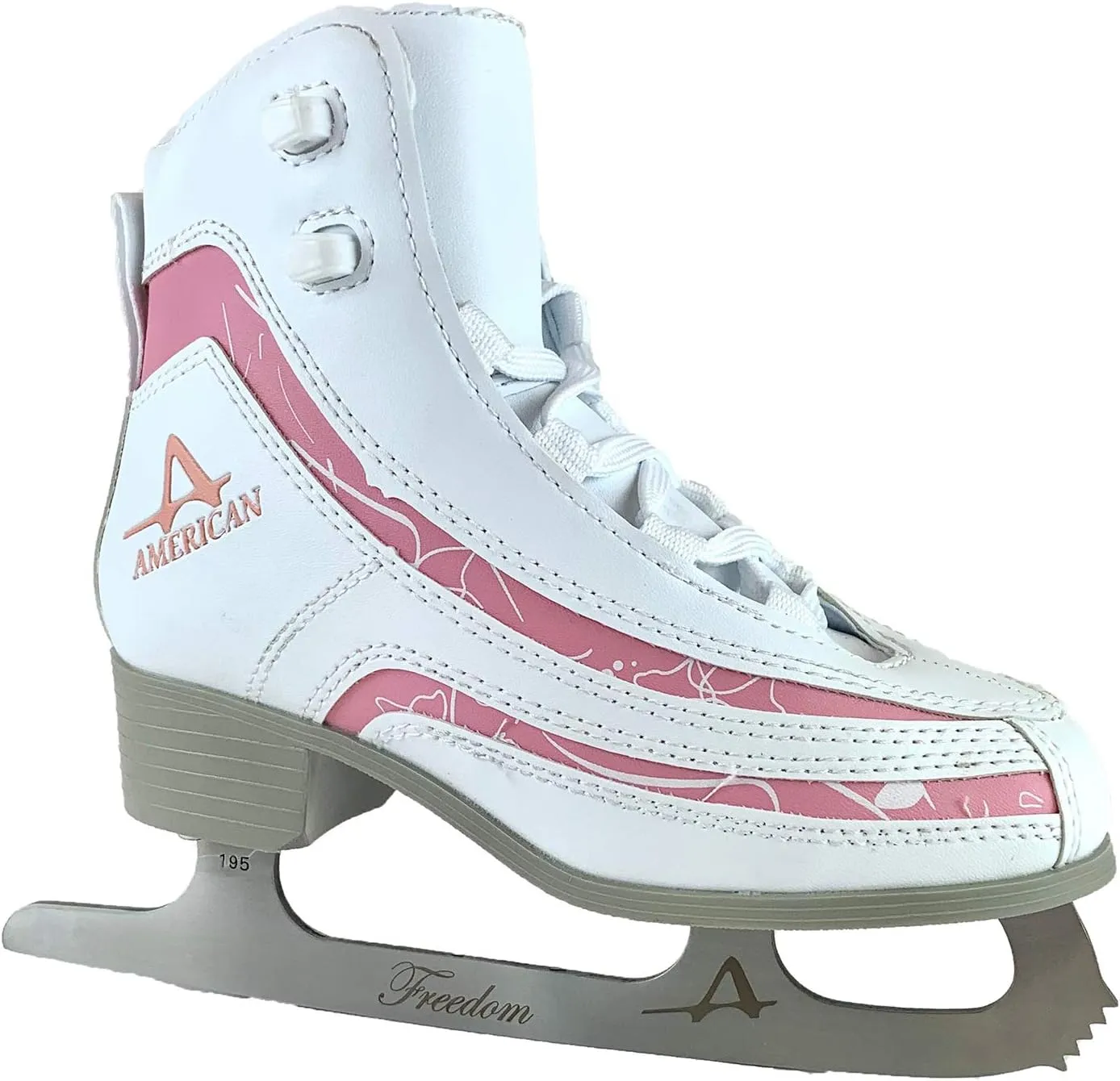 American Athletic Shoe Girl's Soft Boot Ice Skates