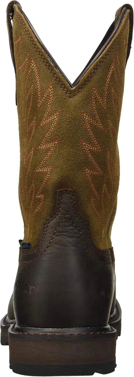 Ariat Men's Groundbreaker Wide Square Toe Steel Toe Work Boot