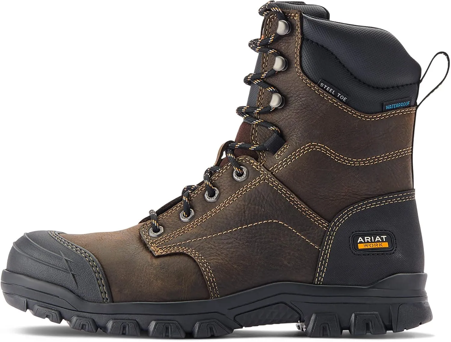 Ariat Men's Treadfast 8" Waterproof Steel Toe Work Boot