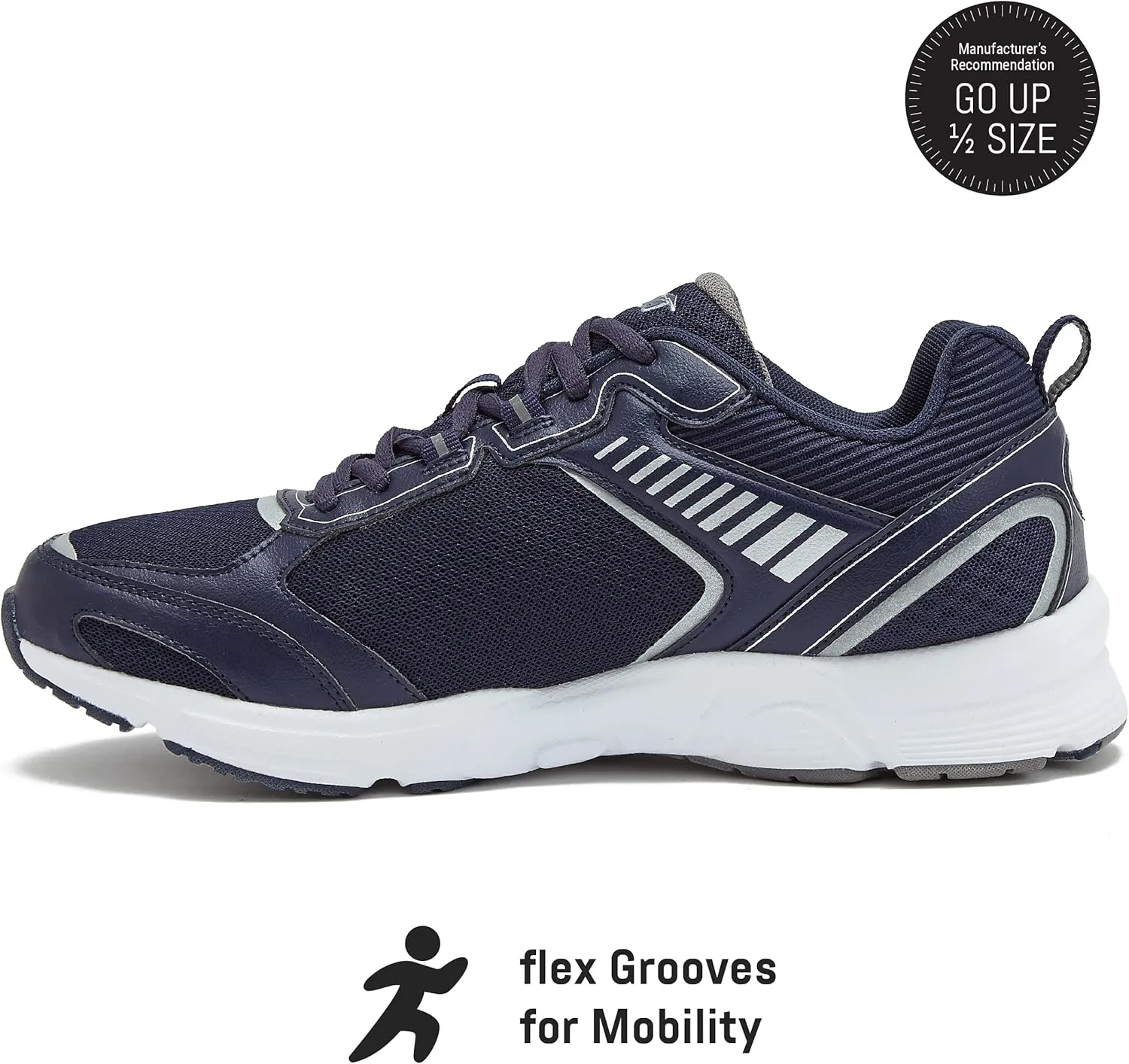 Avia Forte 2.0 Men’s Running Shoes, Lightweight Trail or Running Athletic Sneakers for Men - Green, Black or Grey