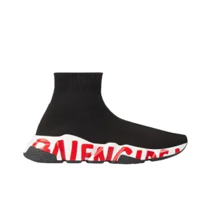Balenciaga Graffiti Speed Red Sole