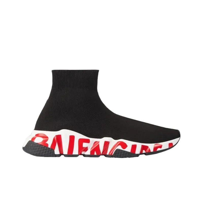 Balenciaga Graffiti Speed Red Sole