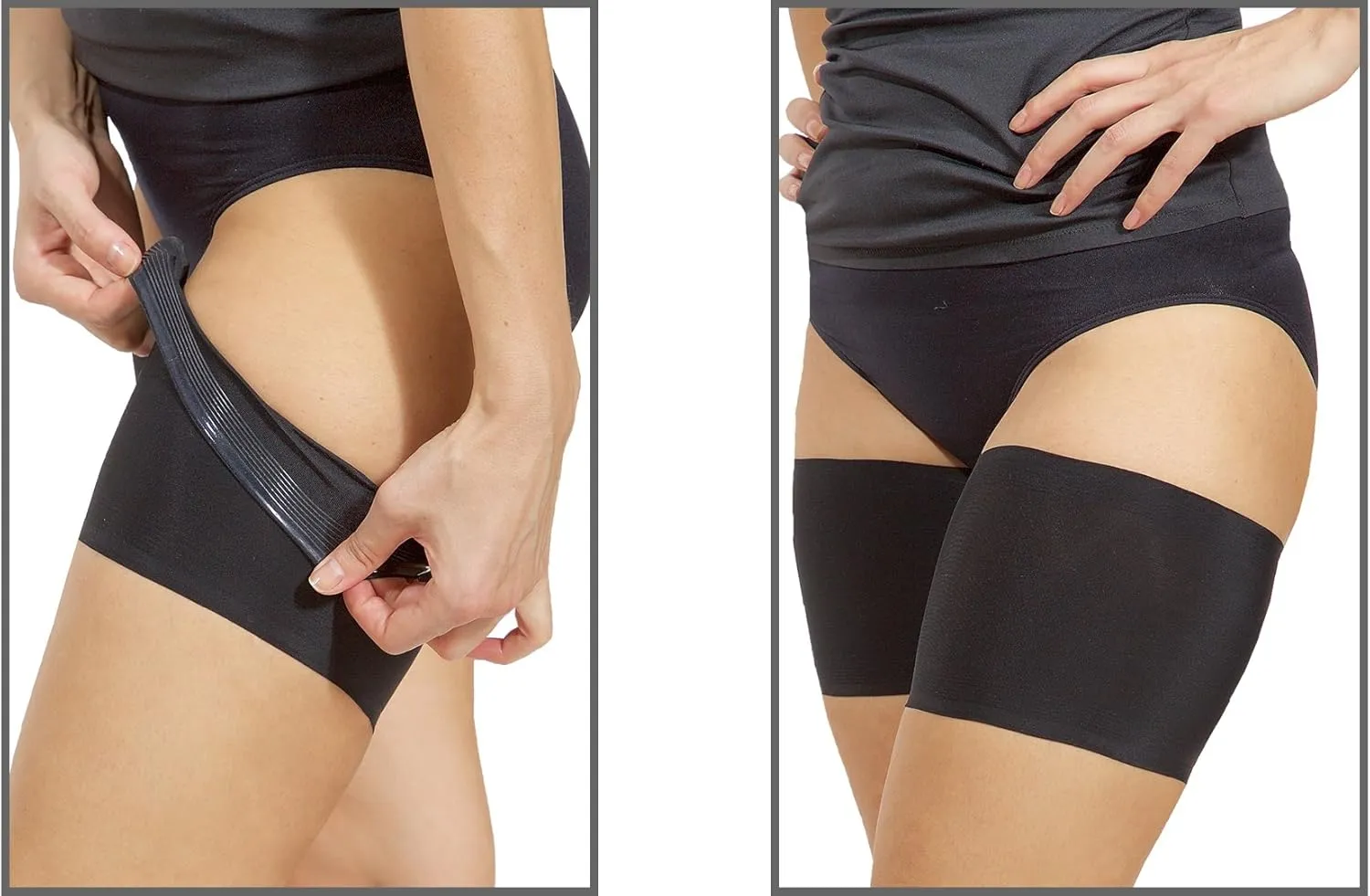Bandelettes Original Patented Elastic Anti-Chafing Thigh Bands *Prevent Thigh Chafing*