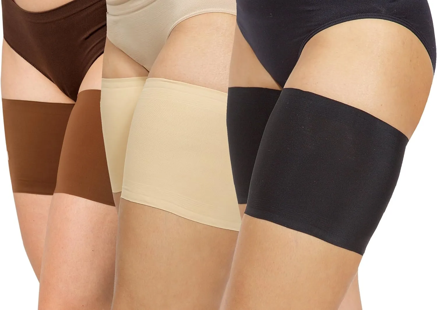 Bandelettes Original Patented Elastic Anti-Chafing Thigh Bands *Prevent Thigh Chafing*