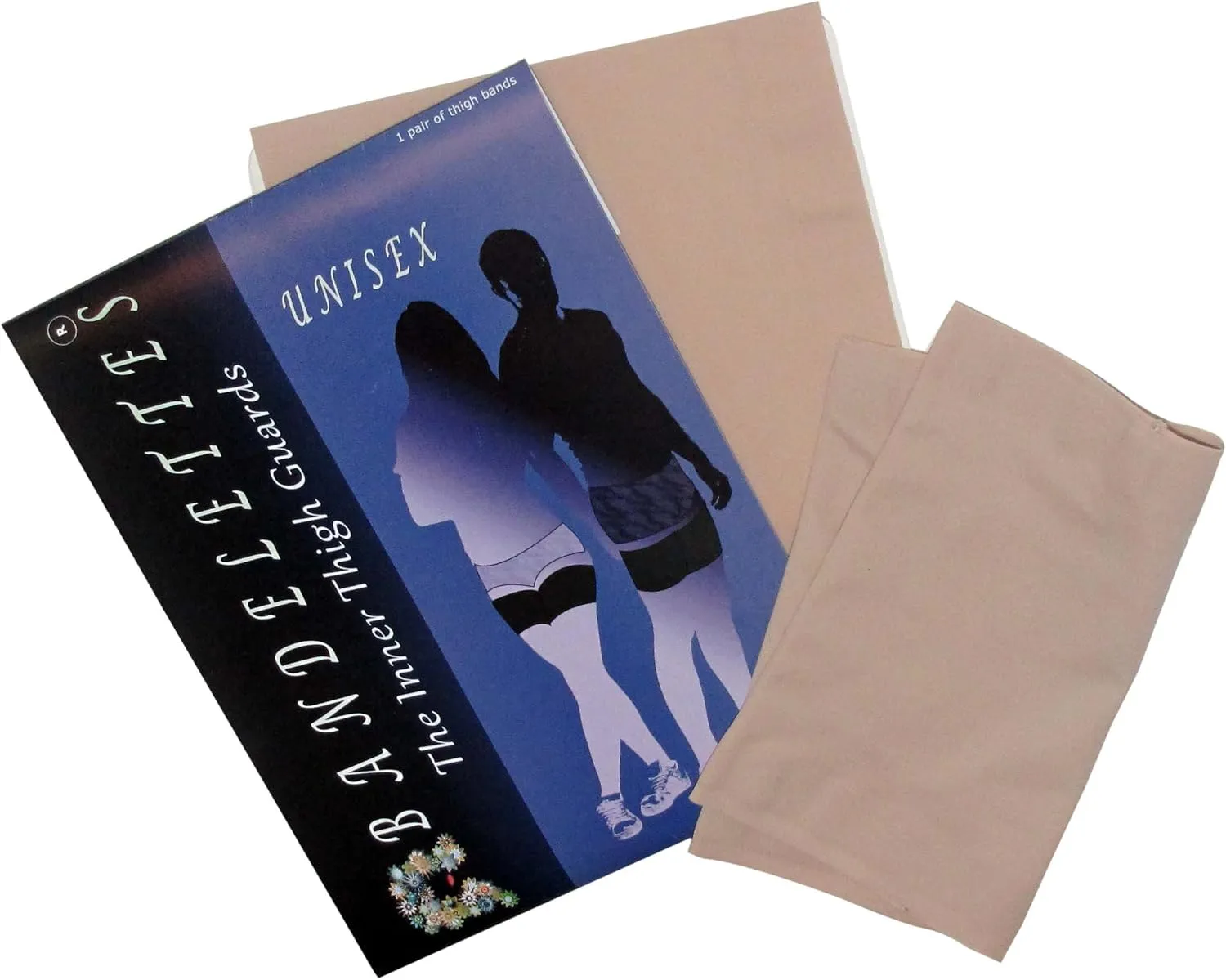 Bandelettes Original Patented Elastic Anti-Chafing Thigh Bands *Prevent Thigh Chafing*
