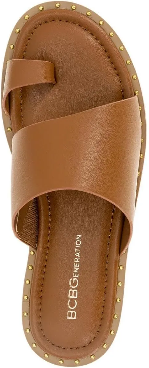 BCBGeneration Women's Fashion Flat Sandal