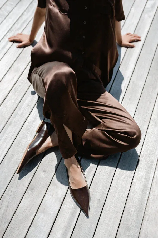 Beatrix Flat / Chocolate