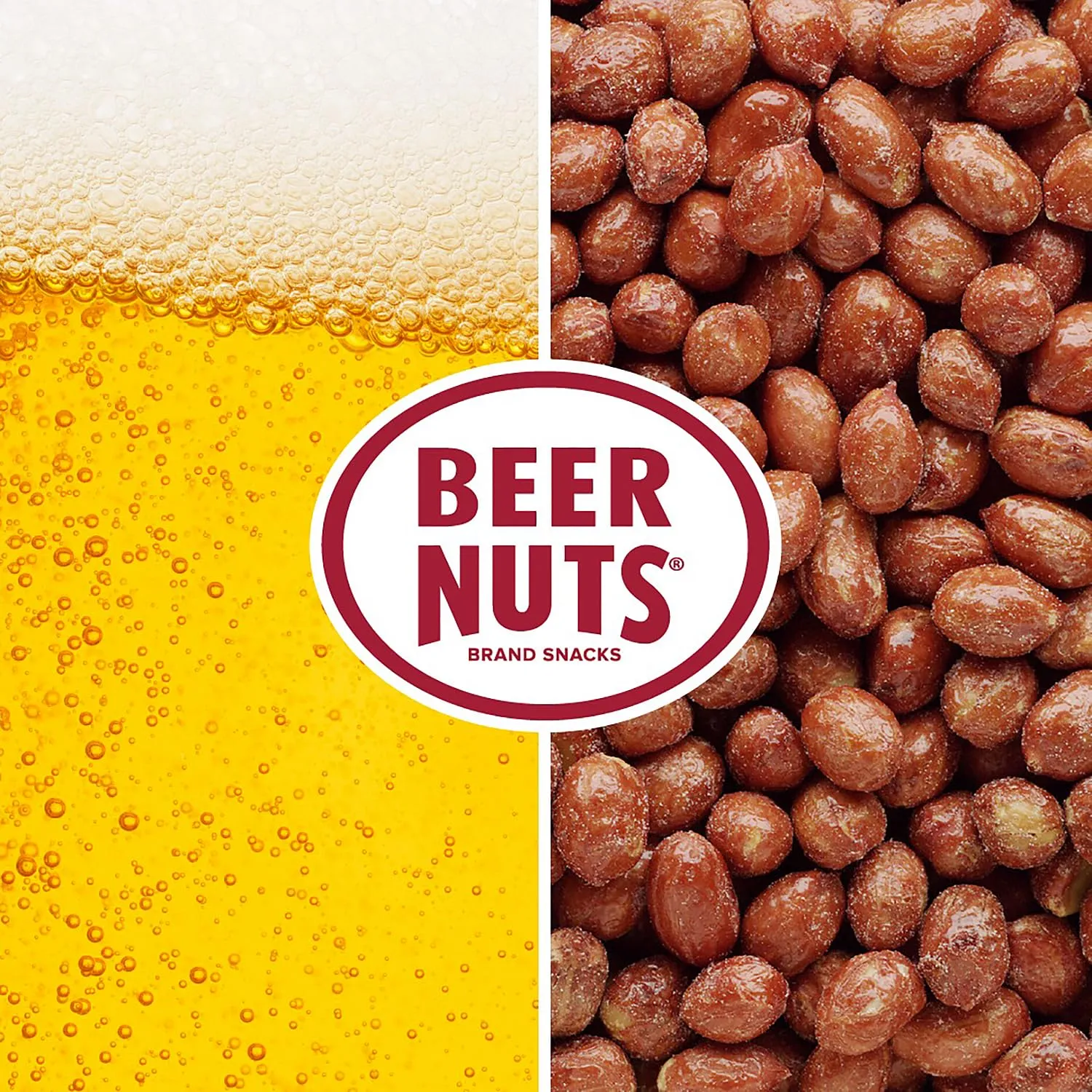 Beer Nuts Brand Snacks, Original Nutcase, Perfect for Gifting, Original Peanuts, Original Bar Mix, Cashews, Almonds, Sweet & Spicy Bar Mix, Resealable Cans, Snackin' Since 1953 (Pack of 4)
