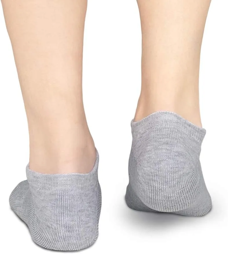 BERING Women's Athletic Running Cushioned Low Ankle Socks (6 Pairs)