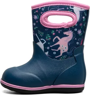 BOGS Unisex-Child Classic-Unicorn Meadow (Toddler) Rain Boot