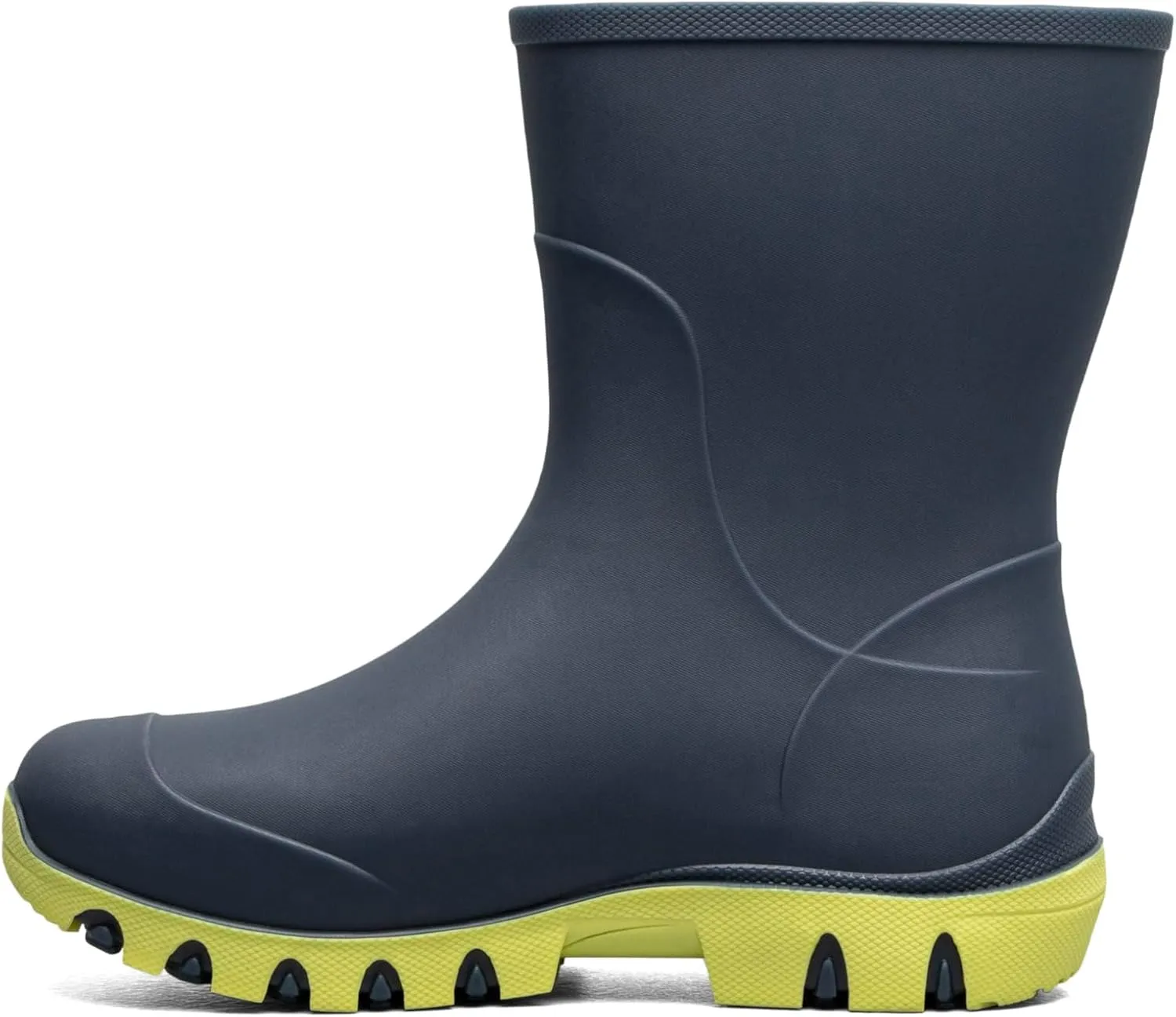 BOGS Unisex-Child Footwear Essential Mid Kids' Waterproof Rain Boots