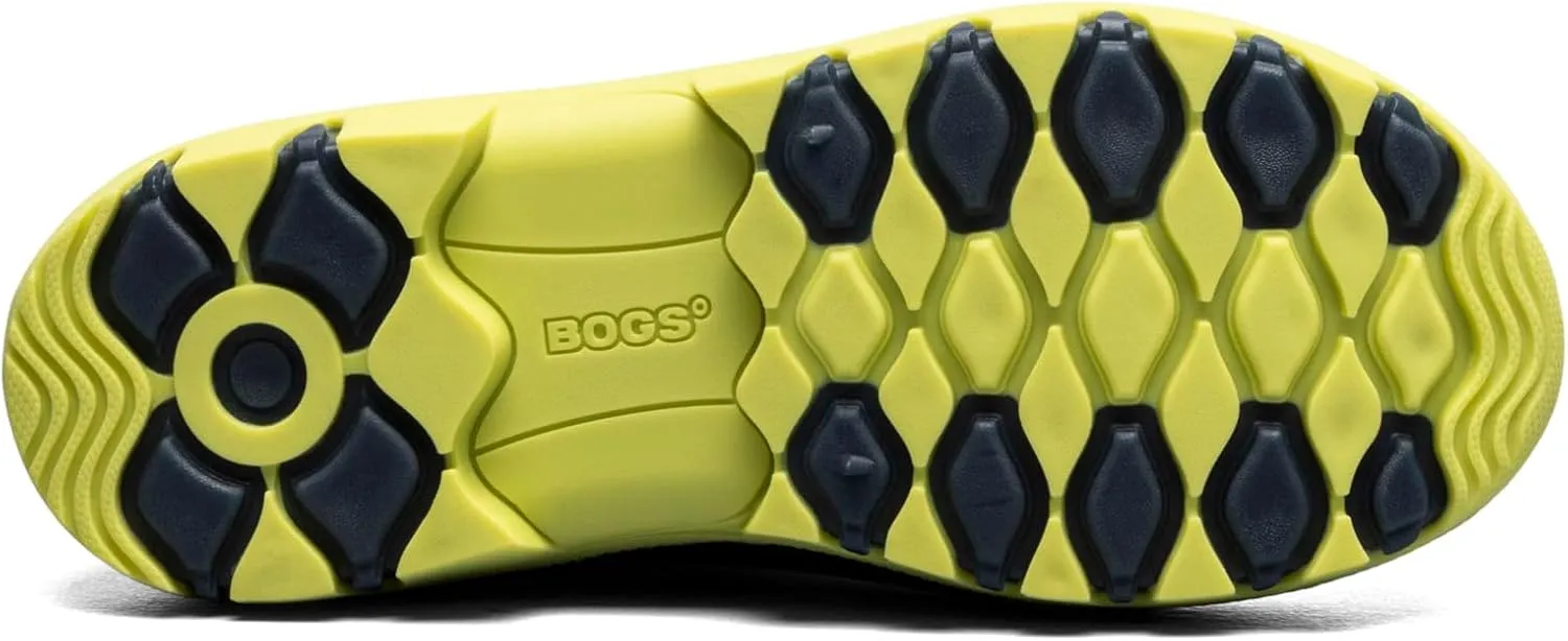 BOGS Unisex-Child Footwear Essential Mid Kids' Waterproof Rain Boots