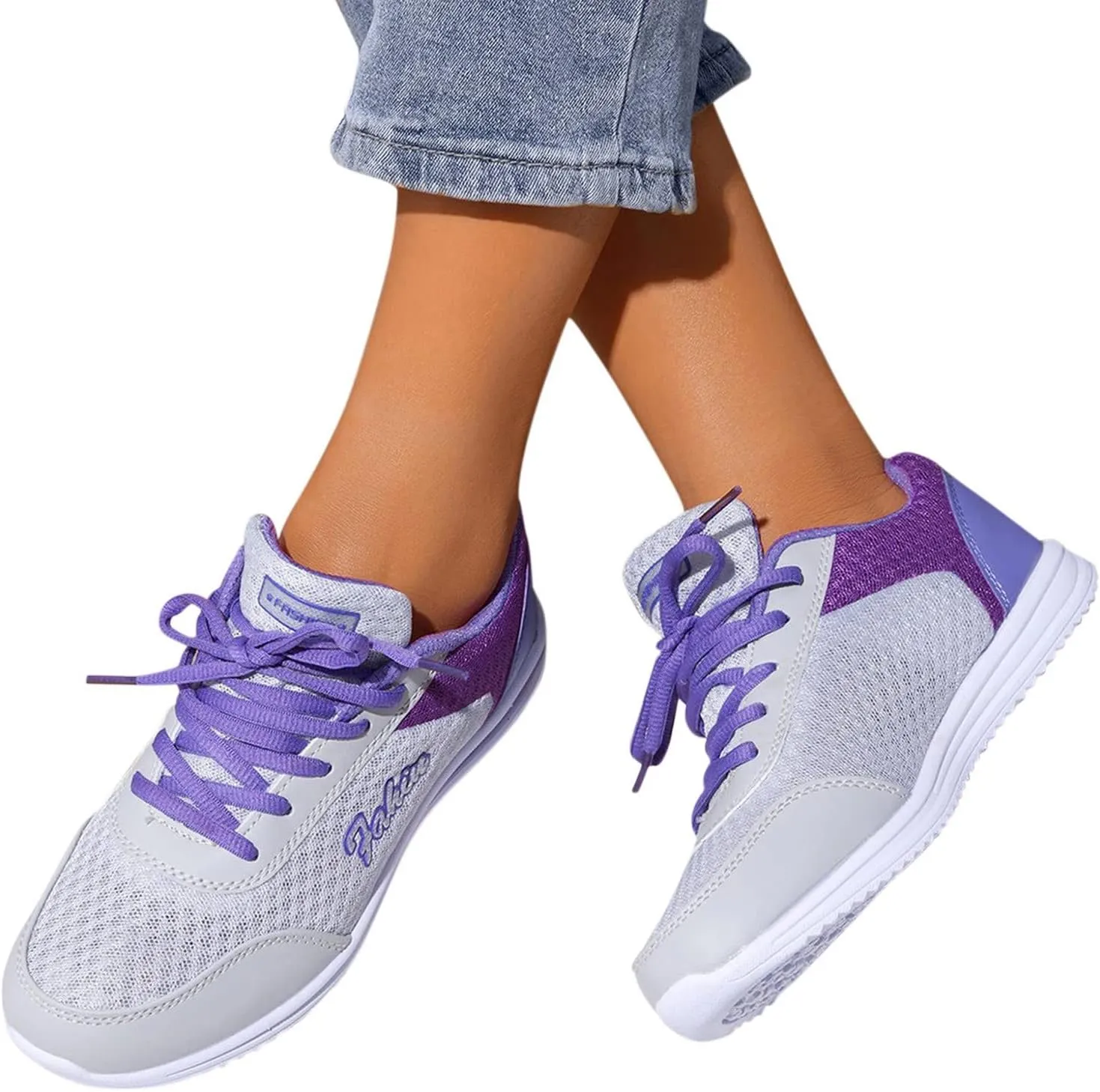 Bowling Shoes Women 9 Wide All Black Sneakers for Women Cute White Tennis Shoes Women Comfortable Womens Walking Shoes Sock Sneakers Slip On Mesh Platform Cute Black Sneakers for Women Comfortable