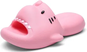 Boys Girl Slippers Non-Slip Novelty Open Toe Sandals Extremely Comfy Cushioned Thick Sole Cute Cartoon Shower Slides Indoor & Outdoor(Toddler/Little Kid/Big Kid)