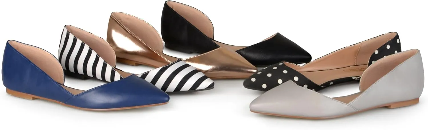 Brinley Co Women's Edie Ballet Flat