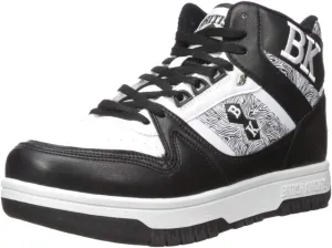 British Knights Men's Kings SL Fashion Sneaker Sneaker, White/Black, 13 medium