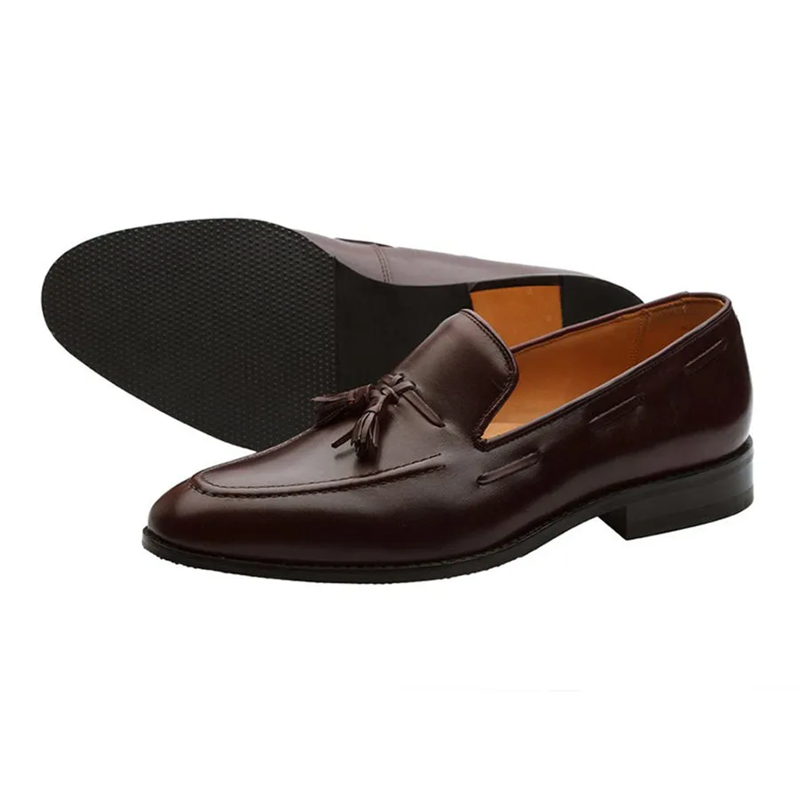 Brown Tassel Loafer