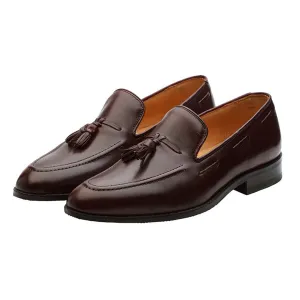 Brown Tassel Loafer