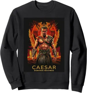 Caeser Roman Emperor Dominus Maximus Rome Original Artwork Sweatshirt