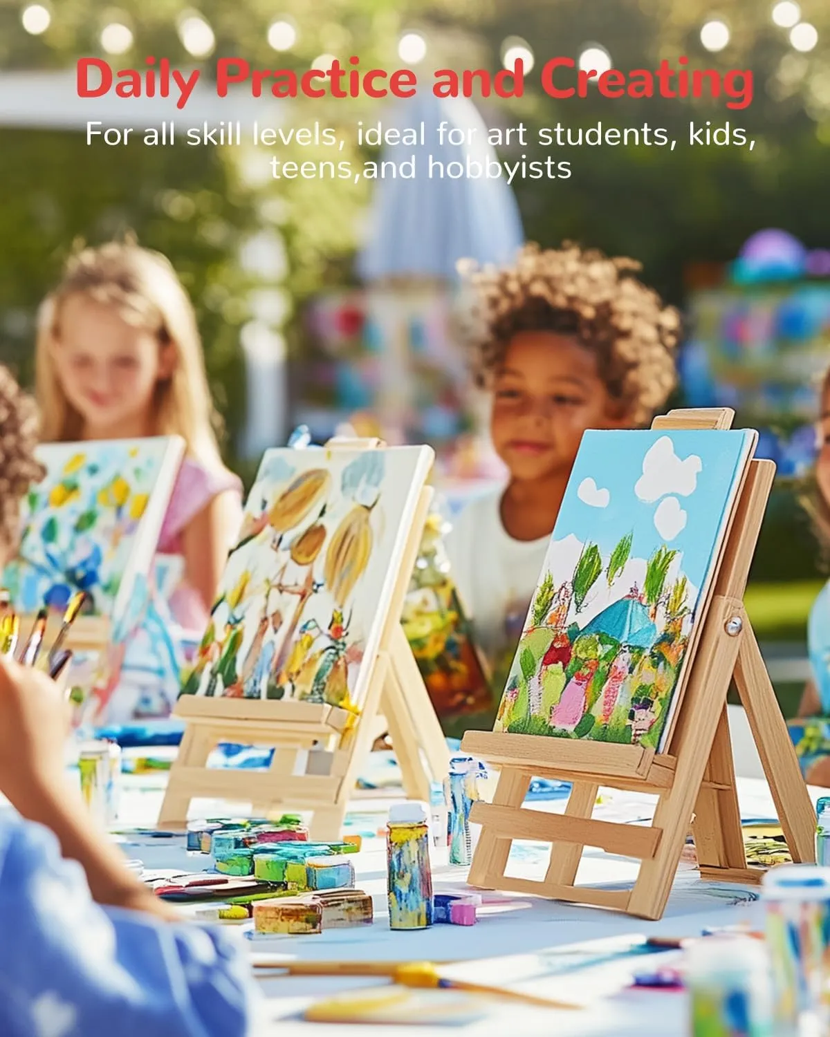 Canvas Boards for Painting 36 Pack, 8x10 Inch Painting Canvas Panels, 100% Cotton White Blank Art Supplies for Acrylics Oil Watercolor Tempera Paints