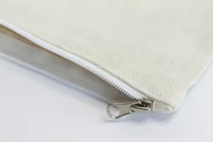 CANVAS FLAT POUCH