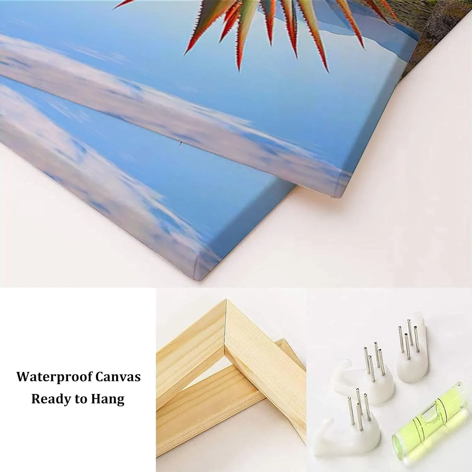 Canvas Wall Art Paintings View Karoo South Africa Stretched Framed ArtworkPoster for Living Room Bedroom Office Wall Decor Ready to Hang 20x40 Inch