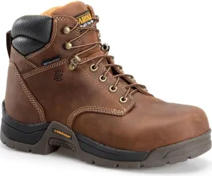 Carolina Bruno 6" Waterproof Broad Toe Work Boots for Men - Cushion Insole, EVA Midsole, Oil- & Slip-Resistant Rubber Outsole, EH Rated