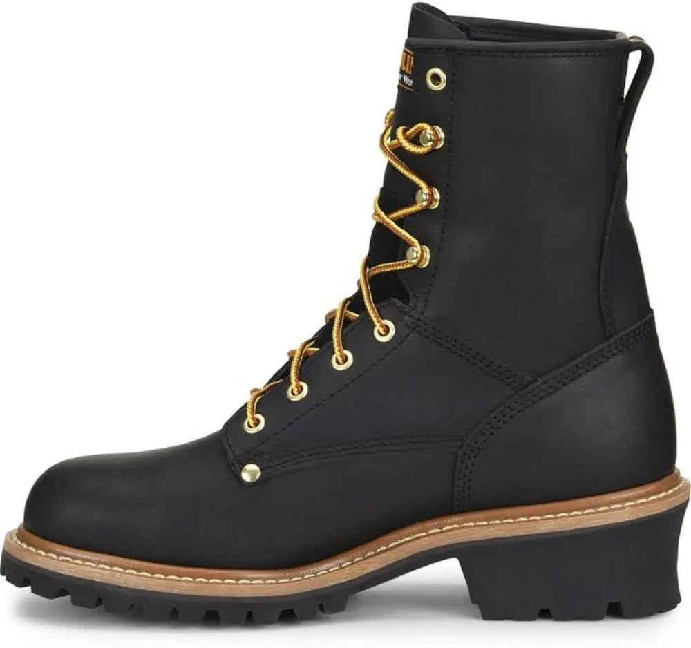 Carolina Men's Elm 8" Steel Toe Unlined Logger Work Boot,