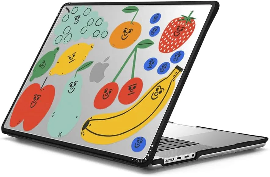 CASETiFY Impact MacBook Pro 16-inch (M1-M4) Case [Enhanced Protective Corner Design/Ventilation Cutouts/Anti-Slip Grip] - Fruit Salad