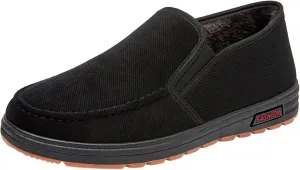 Casual Dress Shoes for Men 13 Fashion Autumn and Winter Men Casual Shoes Flat Non Slip Canvas Upper Chukka Men Shoes
