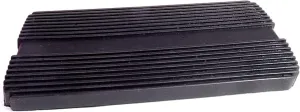 CB 83-H Power Brake Pedal Pad, Black Made in Curved Configuration Compatible with/Replacement for Buick Riviera 1963-1964