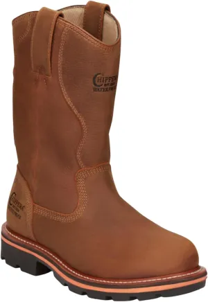Chippewa Men's Thunderstruck Blonde Pull On Waterproof Soft Work Boot Round Toe - Th1040