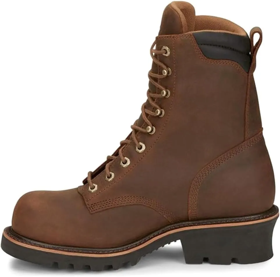 Chippewa Men's Valdor 8 Inch Waterproof Composite Toe Casual Boots