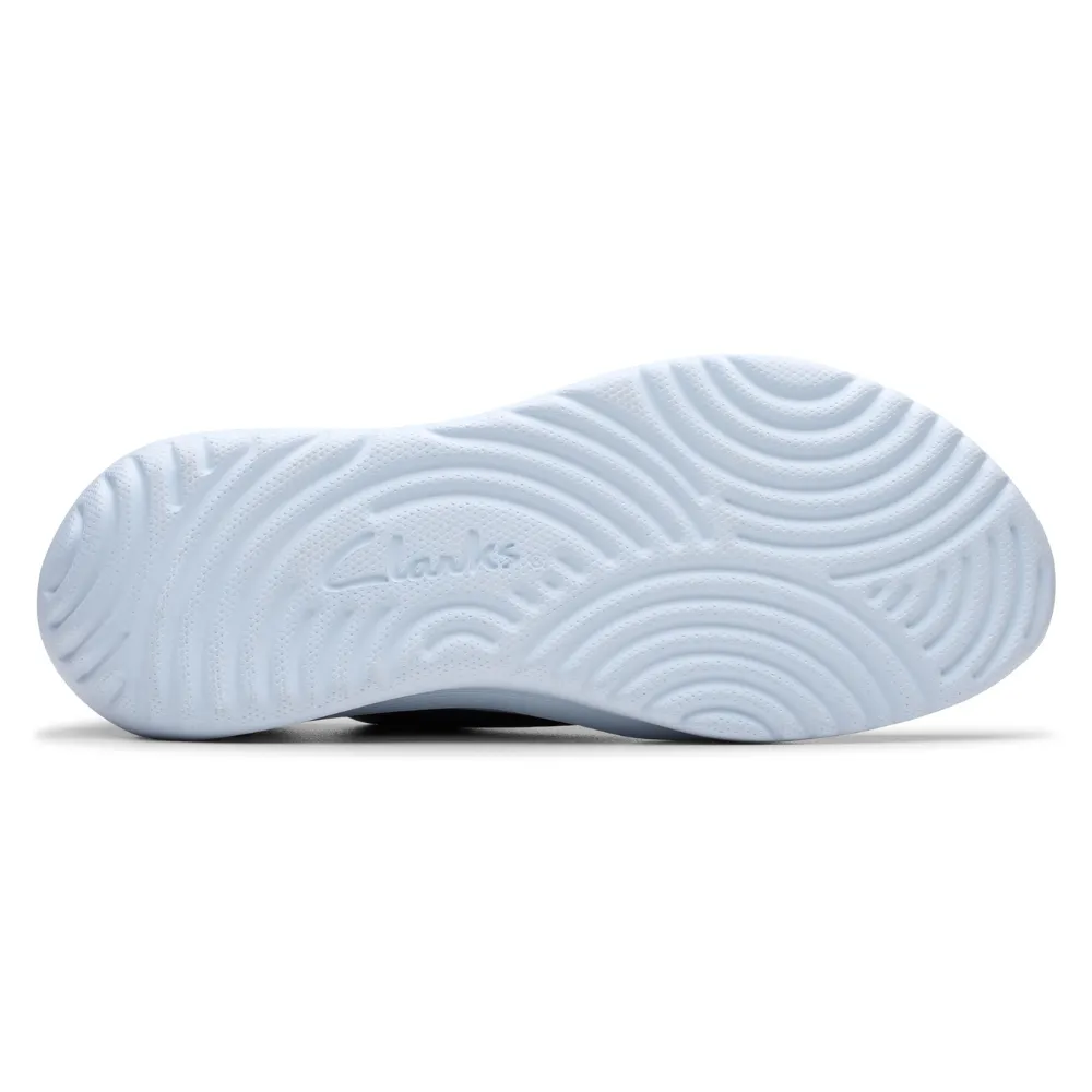 Clarks Solevana Style Navy Sneaker (Women's)