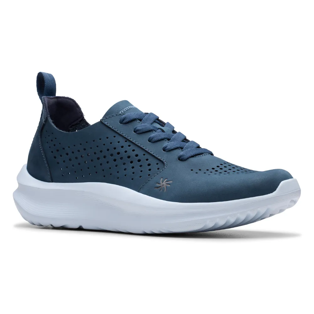 Clarks Solevana Style Navy Sneaker (Women's)