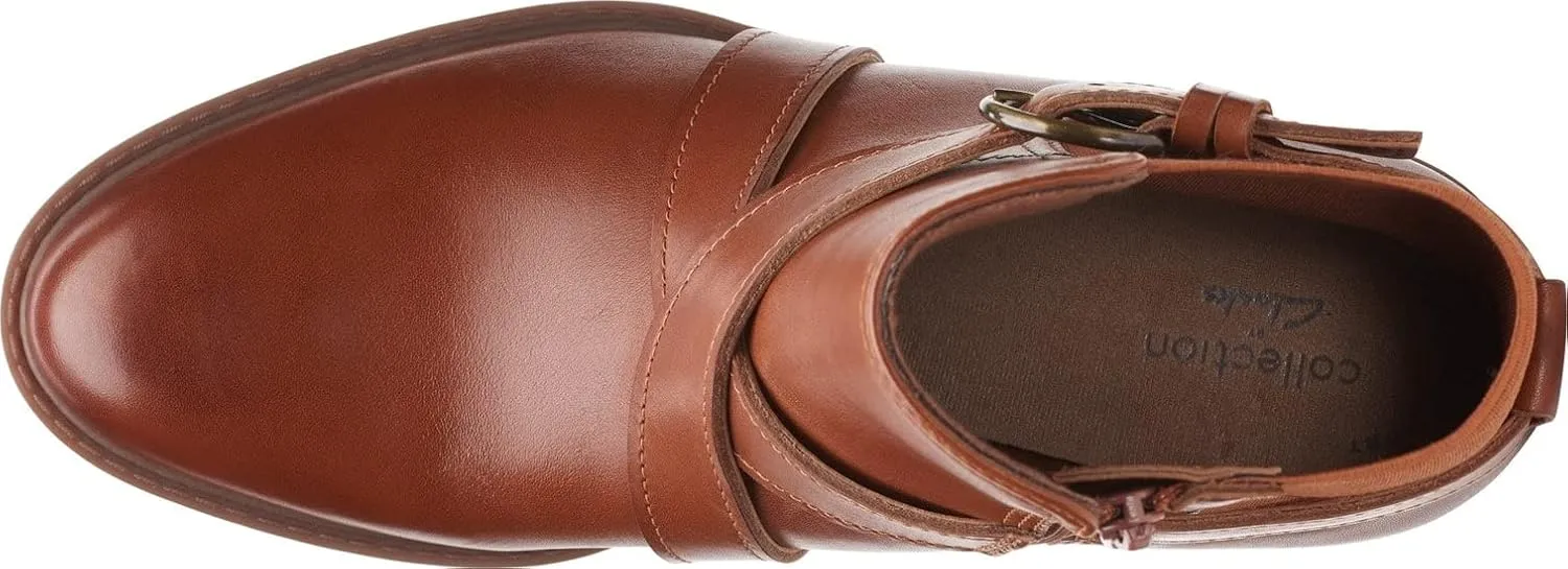 Clarks Women's Scene Strap Ankle Boot
