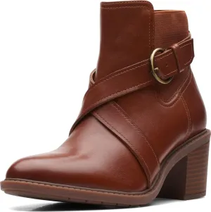 Clarks Women's Scene Strap Ankle Boot